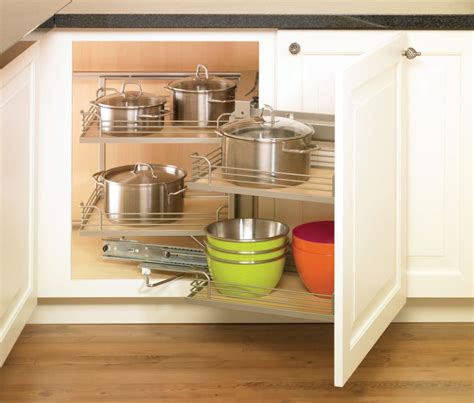 Keep Your Spices and Seasonings Handy with Magic Corner Pull-Outs in Your Kitchen